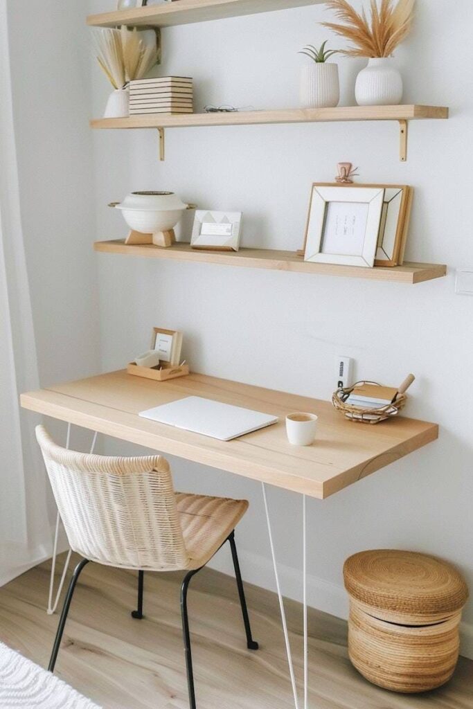 Minimalist Workspace Aesthetic Design